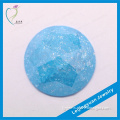 Synthetic low price aqua facet ball shape cubic zirconia
